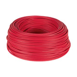 Rollo de 100 m de cable THHW-LS rojo