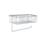 Portarrollo y especiero en cromo para cocina