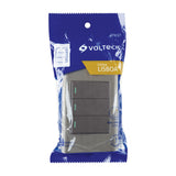 Placa armada acero 2 interruptores 1 de 3 vías 1 módulo