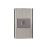 Toma de telefono de acero Inoxidable