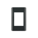 TAPA NEGRA PARA INTERRUPTOR TRIPLE MODULAR