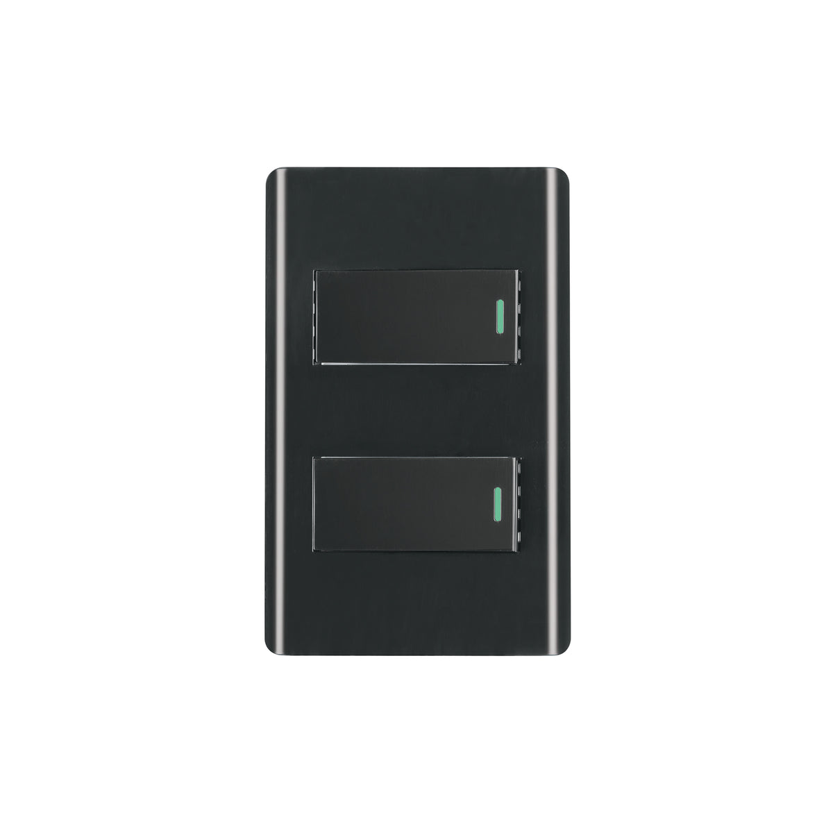 INTERRUPTOR DOBLE NEGRO