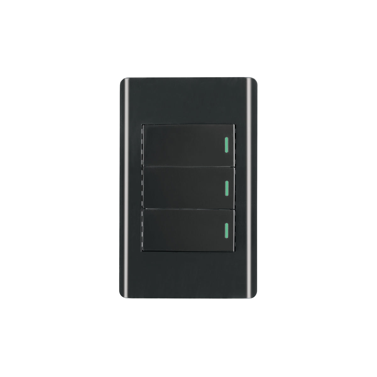 INTERRUPTOR TRIPLE NEGRO