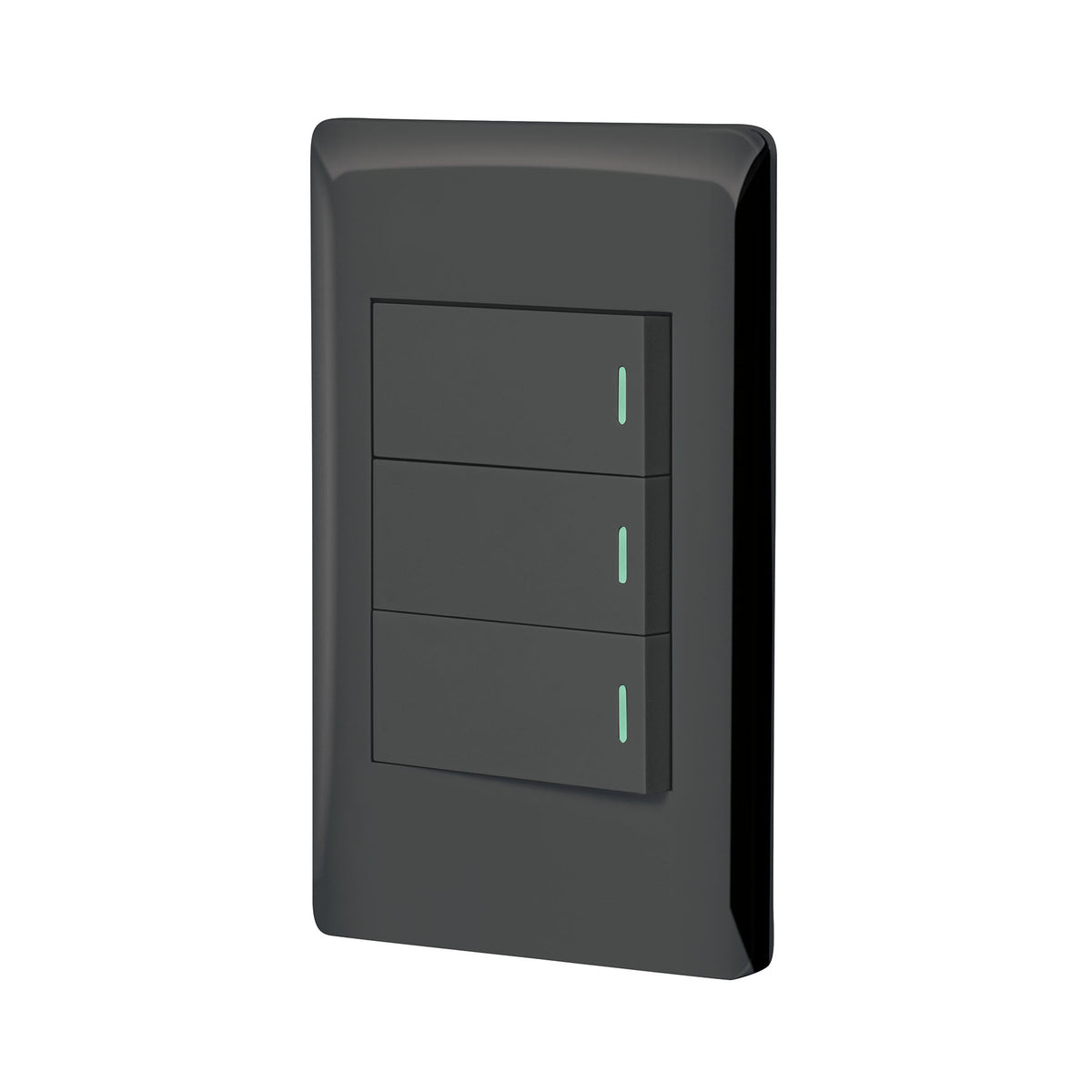 INTERRUPTOR DOBLE + 1 DE 3 VIAS BNEGRO