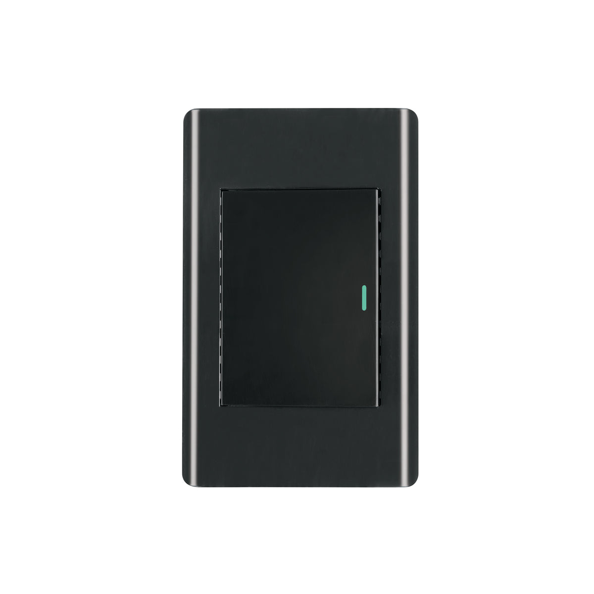 INTERRUPTOR SENCILLO 68MM NEGRO