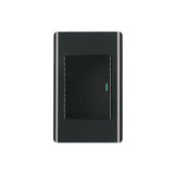 INTERRUPTOR SENCILLO 68MM NEGRO