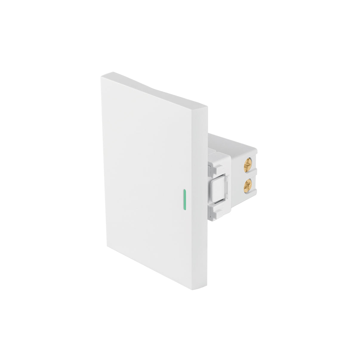 INTERRUPTOR SENCILLO BLANCO SIN TAPA 70MM