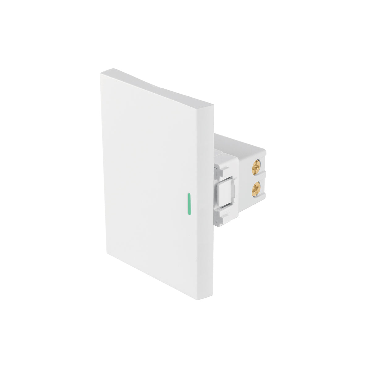 INTERRUPTOR SENCILLO 3 VIAS BLANCO SIN TAPA 68MM