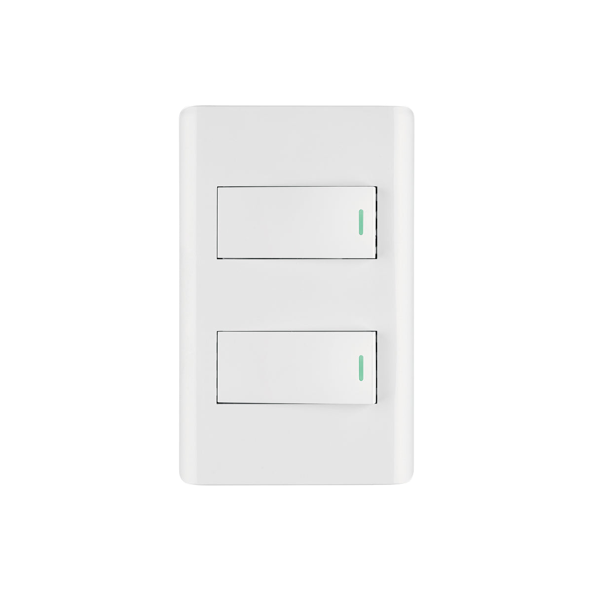 INTERRUPTOR SENCILLO + 1 DE 3 VIAS BLANCO