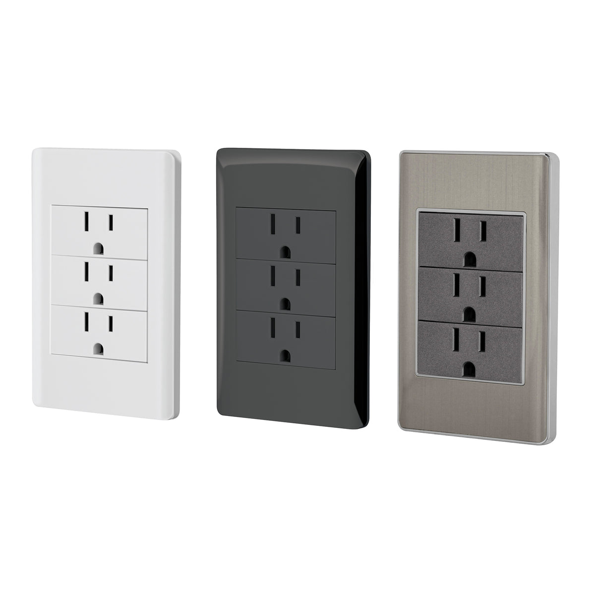 TOMACORRIENTE TRIPLE BLANCO