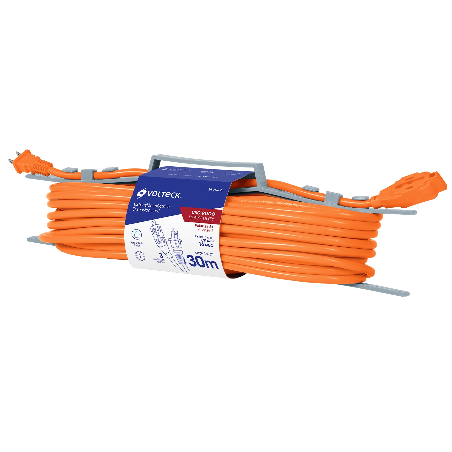 extension electrica reforzada calibre 16