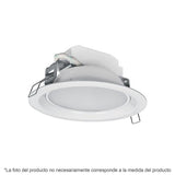 Luminario empotrable de led de aluminio