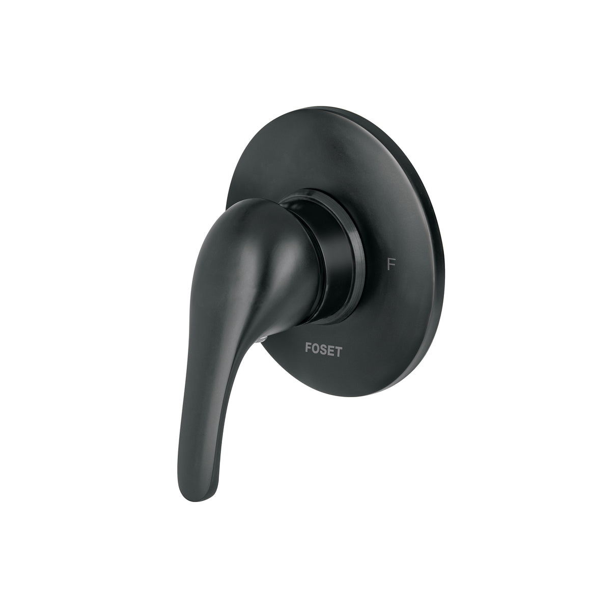 Monomando para regadera, negro