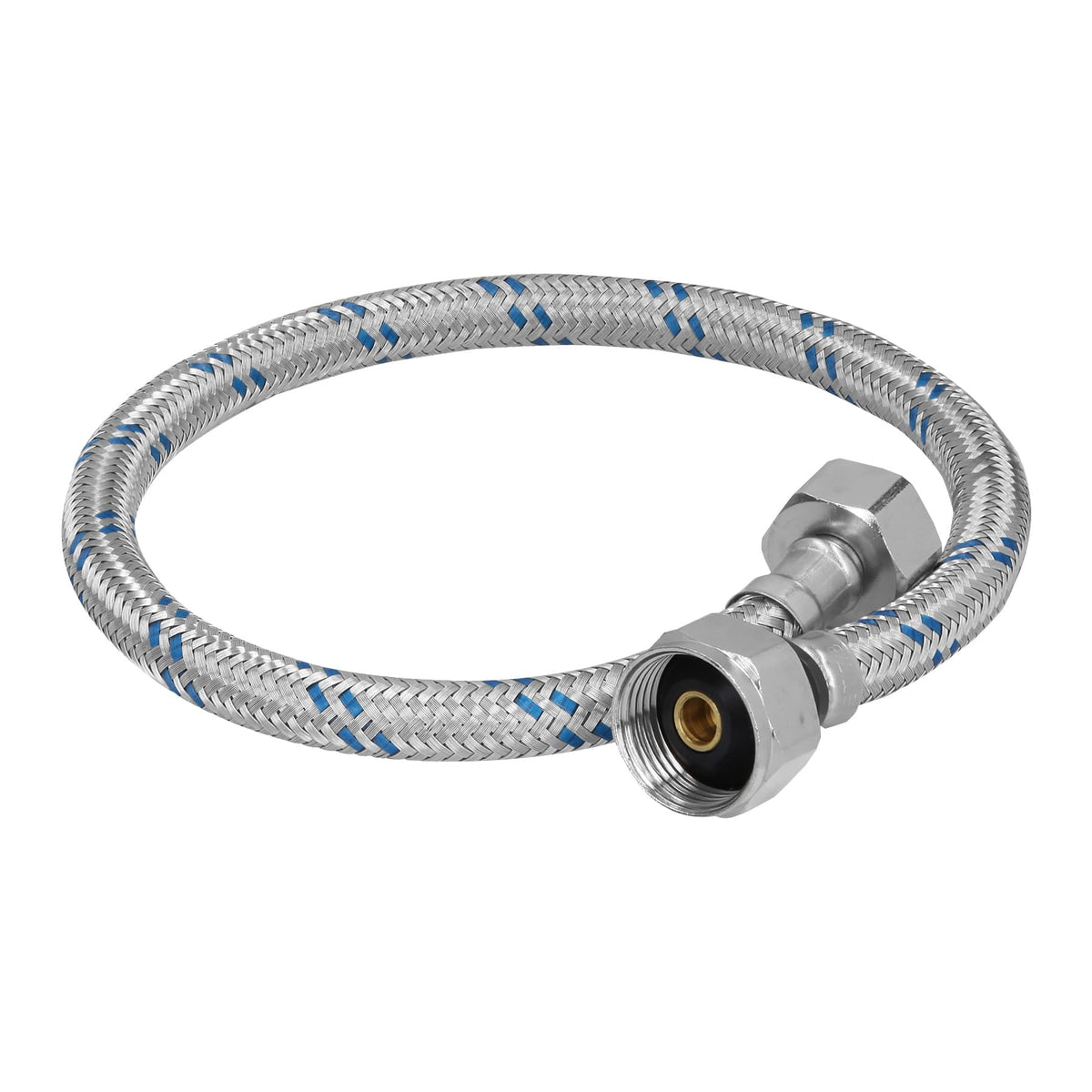 Manguera p/WC, aluminio, 1/2" x 7/8", 50 cm, FOSET