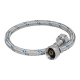 Manguera p/WC, aluminio, 1/2" x 7/8", 50 cm, FOSET