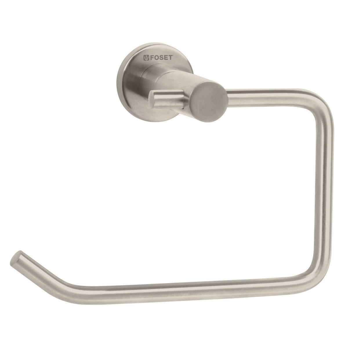 PORTAROLLO DE PAPEL HIGIENICO SATINADO DE METAL FOSET ELEMENT