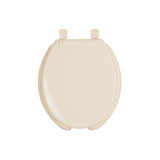 TAPA DE INODORO REDONDA DE POLIPROPILENO BLANCO HUESO FOSET AQUA