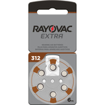 BATERIA AUDITIVA L312-6, RAYOVAC - FERREMIX